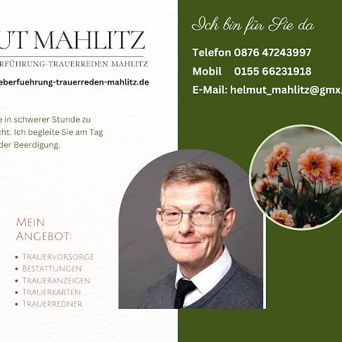 Bestattungs Überführung Trauerreden Mahlitz