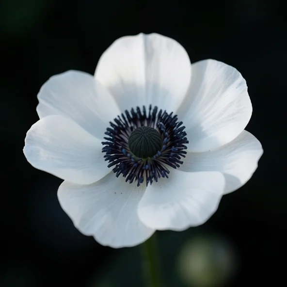 Anemone als Trauerblume