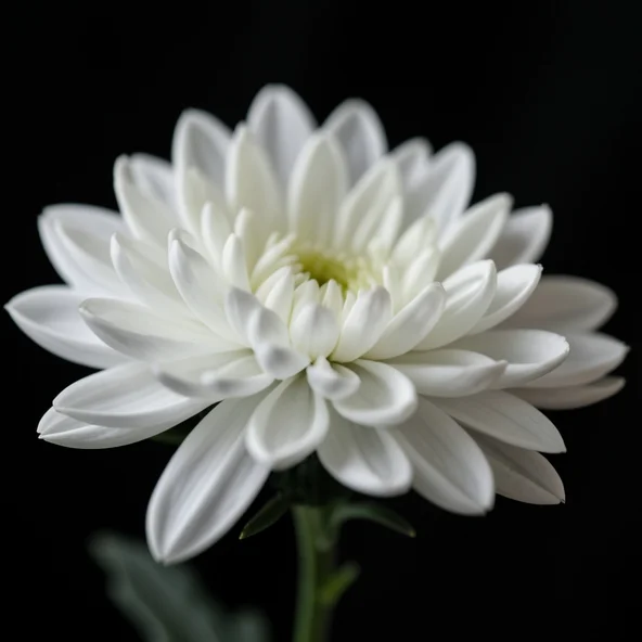 Chrysantheme als Trauerblume