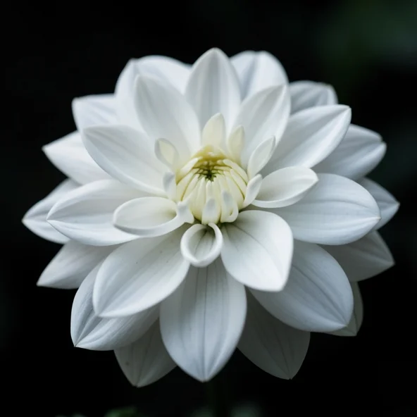 Dahlie als Trauerblume