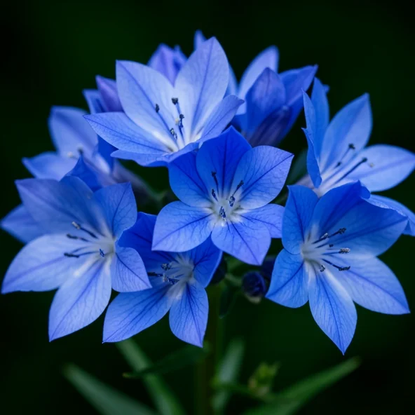 Enzian als Trauerblume
