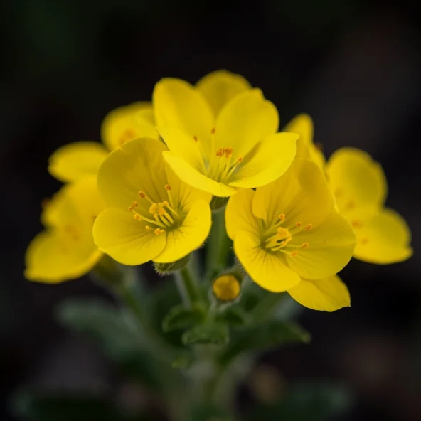 Primel als Trauerblume