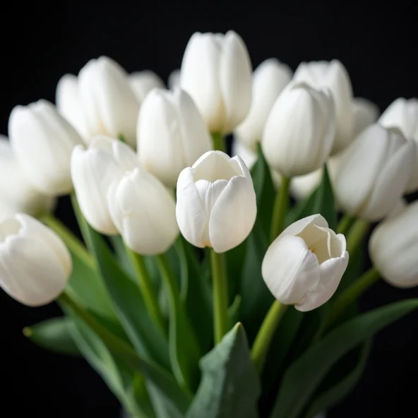 Tulpe als Trauerblume